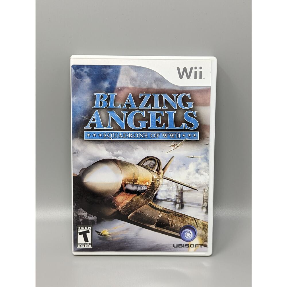Blazing Angels: Squadrons of WWII Nintendo Wii Complete Manual Tested